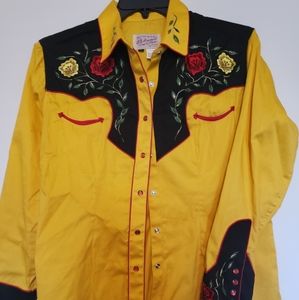 Pearl snap western shirt